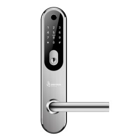 Išmani durų rankena ENNTRON, 350 x 234 x 115 mm, nerūdijančio plieno, skandinaviškas standartas