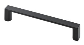 Baldų rankenėlė HETTICH, 128 mm, juodo cinko sp., 9241122