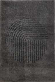 Kilimas Enna, 120 x 170 cm, 100% poliesteris, antracito sp., 722775