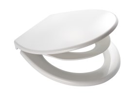 Klozeto dangtis RIDDER Generation, lėto nusileidimo, baltas, su vaiko dangčiu, 02119101