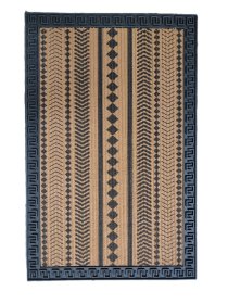 Kilimėlis RICCO MAT Antalya Lines, 45 x 70 cm, tekstilinis ant PVC pagrindo, 704-001