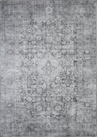 Kilimas LAGO, 160 x 230 cm, pilkos spalvos, plaunamas, sulankstomas, 700285