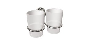 Stiklinė ANDEX Classic 019Cc, pakabinama, dviguba, chromuota