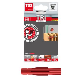 Universalus kaištis TOX Tri, 8/51, 10 vnt.