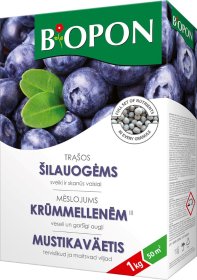 Trąšos granulėmis mėlynėms, šilauogėms BIOPON, 1 kg
