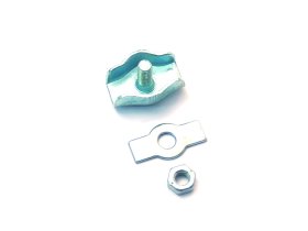 Vielinio lyno sagtis POSAMO VAUKA, 3 mm, cinkuotas plienas, 2 vnt.