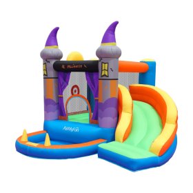 Pripučiamas batutas HATIS ŠIURPUTIS, 300 x 295 x 236 cm, maksimali apkrova iki 135kg