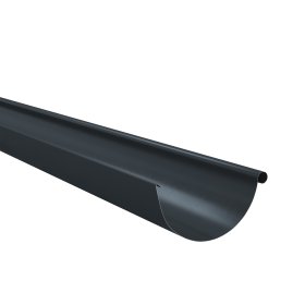 Latakas BILKA, ilgis 3 m, skersmuo 150 mm, antracito pilka splava, RAL7016