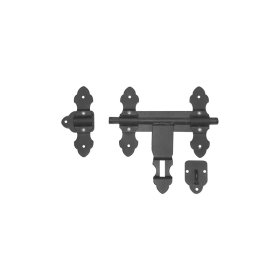 Durų skląstis DOMAX, WCZ 200, spl. juoda, 200x200x2,5 mm, 86512