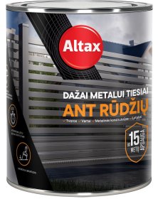 Dažai metalui ALTAX, ruda, blizgi, RAL 8015, 0,75 l
