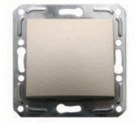 Jungiklis be rėmelio ORRO A550270015, 1 kl., įmontuojamas, auksinės sp.