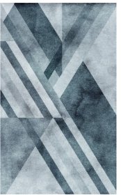 Kilimas RICCO Veston Geo Blue, 140 x 200 cm, 100% poliesteris