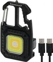 LED žibintuvėlis BRENNENSTUHL 1173750009, įkraunamas USB-C, integruotas akumuliatorius, 3,7 V, 0,4 Ah