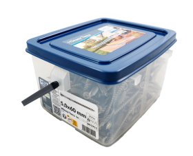 Terasiniai medsraigčiai HSI Terra, 5 x 60 mm, C1, 200 vnt., TORX