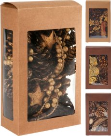 Kalėdinis džiovintų augalų mišinys, 3 skirtingi dizainai