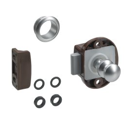 Baldinė spynelė, nerakinama HETTICH, rudos sp., 9240449