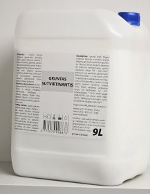 Giluminis gruntas PRO COLORE, 9 l, tinka ir lauko, ir vidaus darbams.