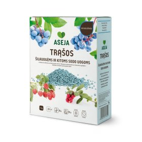 Trąšos šilauogėms ir kitoms sodo uogoms ASEJA, 1 kg, kompleksinės BECHLORĖS ir BENITRATĖS trąšos