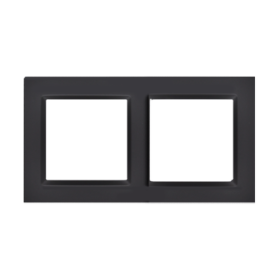 Rėmelis KONTAKT SIMON 10, juodos sp., 2 viet., CR2/49