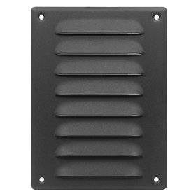 Ventiliacinės grotelės EUROPLAST MR1419A, 140 x 190 mm, antracito sp., metalinės