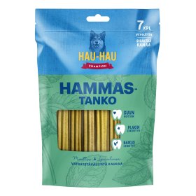Skanėstas šunims HAU-HAU CHAMPION, dantų priežiūros kamtomos lazdelės, 7vnt, 200g