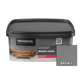 Struktūrinis dekoras PRIMACOL Modern Stone, BASALT efektas, 4,5 kg