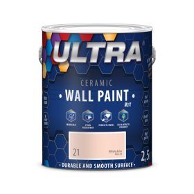 Interjero dažai ULTRA Ceramic, 2,5 l, Melionų kalva sp. (21)