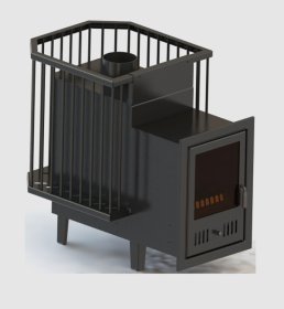 Malkinė pirties krosnelė ANTARA PK-2, pirties plotas 6-10 m3, pirties tūris 18-30 m3