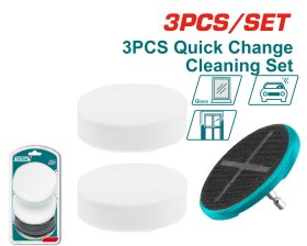 Kempinių rinkinys TOTAL, minkštos, 3 vnt., TAC35351