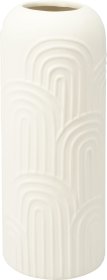 Vaza, matinė, baltos sp., 86 x 86 x 210 mm