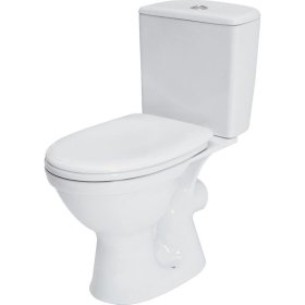 Klozetas CERSANIT MITO Diamond K03-027, pastatomas, dvigubas nuleidimas 3/6 L, horizontalus nubėgimas, įvadas iš apačios, su lėtai nusileidžiančiu dangčiu