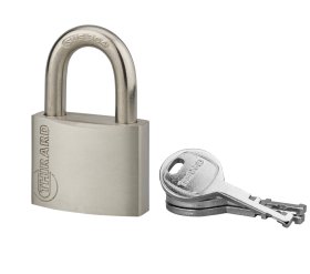 Pakabinama spyna THIRARD, Cinox, nerūd.pl., 50 mm 3 raktai, 193822