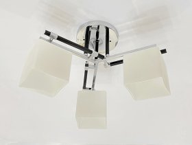 Pakabinamas šviestuvas BALTIK GAISMA C9996B/3, E27, 3 x 60W, 430x430x270 mm