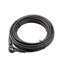 Trosas kabamajai spynai THIRARD Twisty, plieninis, dengtas PVC danga, Ø8 mm, 12000 mm, 308120