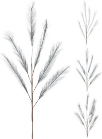 Dekoracija plunksnos ant stiebo, 3 skirtingos sp. (tamsios sp.), 90 cm