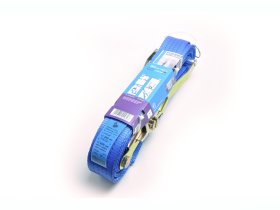 Tvirtinimo diržas POSAMO VAUKA, 50mm × 800cm, mėlynos spalvos, su terkšle