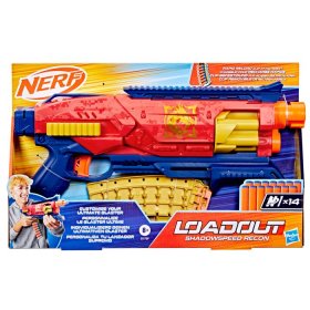 Žaislinis šautuvas NERF Loadout  Shadowspeed Recon, 14 šovinių dėtuvė
