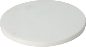 Padėklas, marmūro imitacija, baltas, 20 x 20 x 1,5 cm