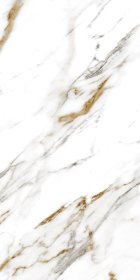 Akmens masės plytelės KAI/CERAMICA FIORE Orochiaro 6145, 60 x 120 cm, 1,440 m2/dėž., glazūruotos, rektifikuotos, spalva balta