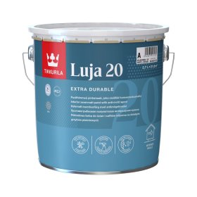 Vandeniniai vidaus dažai TIKKURILA Luja 20, 2,7 l, A bazė, balti, pusiau matiniai