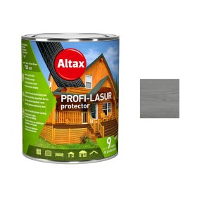 Medienos impregnantas ALTAX Profi-Lasur Protektor, 0,75 l, pilkos spalvos