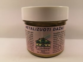 Metalizuoti dažai AKRILEN, ryškaus aukso sp., 120 ml