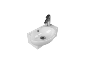 Praustuvas Mini, 28 x 45 cm, baltas