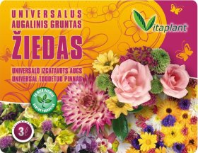 Augalinis gruntas VITAPLANT Žiedas, 3 l