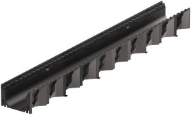 Latakas ACO Hexaline, plastikinis be grotelių, 1m, 319200