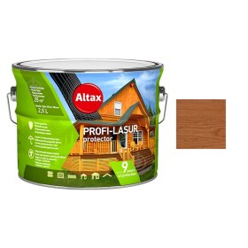 Medienos impregnantas ALTAX Profi-Lasur Protektor, 2,5 l, raudonmedžio sp.