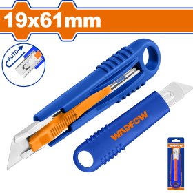 Peiliukas trapeciniais ašmenimis WADFOW, savaime užtraukiamas, 19x61 mm, 140 mm, WRSUK19