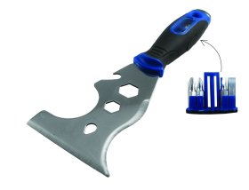 Daugiafunkcė glaistyklė PAINTER SZP1640, su 4 priedais, 76 mm, 5 vnt.