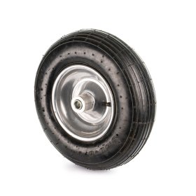 Karučio ratas HERVIN CONSTRUCTION, pripučiamas, 3,50-6, su metaliniu disku, MET3.5-6
