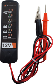 Akumuliatoriaus ir krovimo įtampų testeris ALBURNUS BT4200, įtampa 6/12V, maksimali Įkrovimo srovė 4A, tinkami baterijų tipai: WET, AGM, EFB, VRLA ir 12,8 V LiFePO4